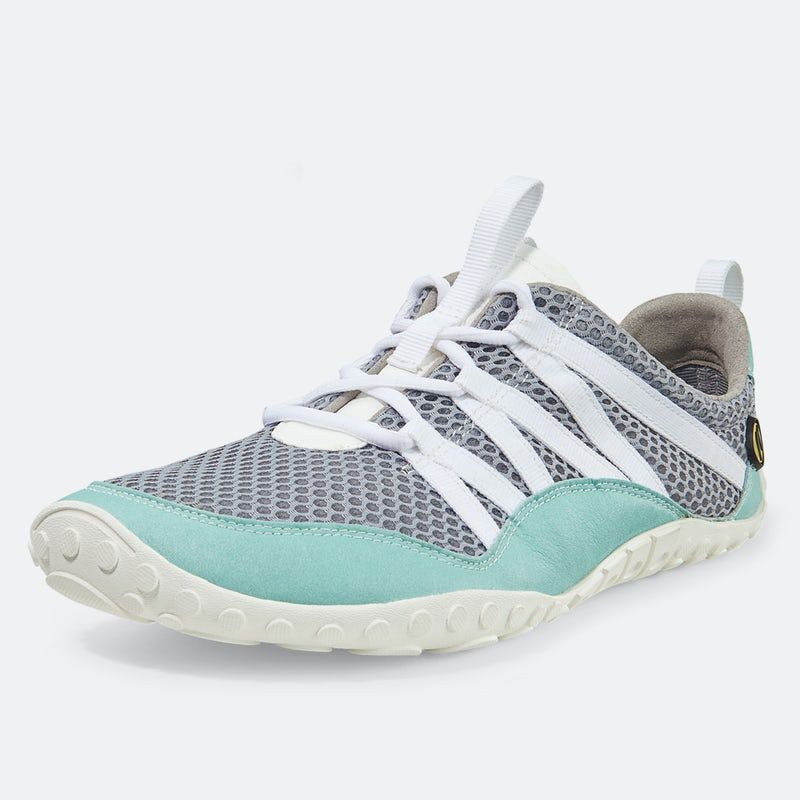 Chaussure de sport Nimbletoes Gris Blanc Turquoise JB Rodde