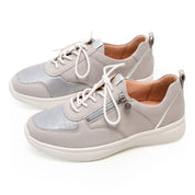 Chaussure à lacets Femme Kalys Gris clair