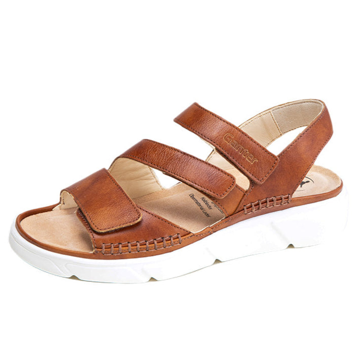 Sandale Femme Halina Cognac