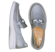 Mocassin Femme Heather Argent