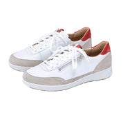 Chaussure à lacets Femme Kenza Blanc-Ecru