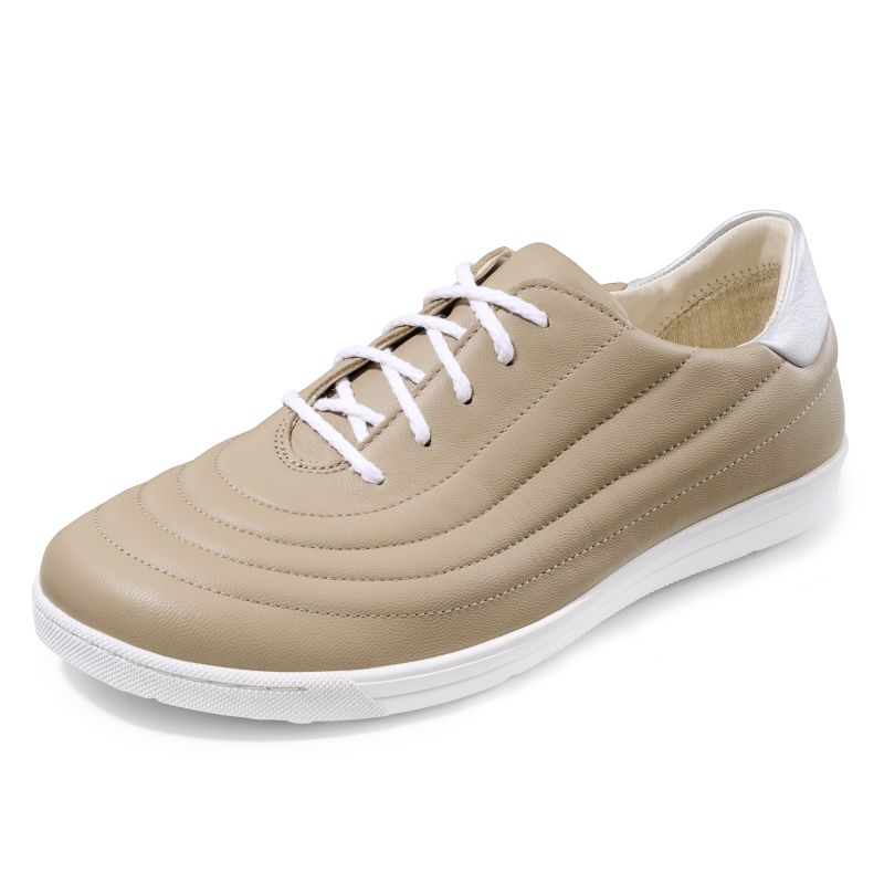 Chaussure à lacets Femme Harper Beige