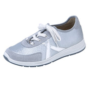 Chaussure à lacets Femme Kioto Gris métal