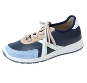 Chaussure à lacets Femme Kioto Bleu